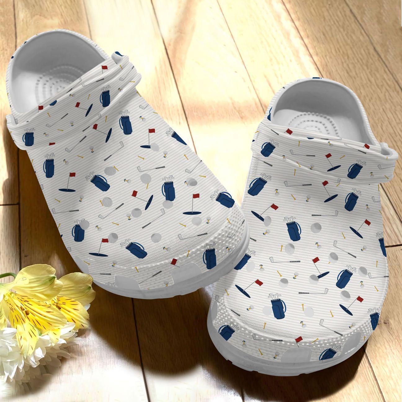 Golf Personalize Clog Custom Crocs Fashionstyle Comfortable For Women Men Kid Print 3D Tee Time Golf Personalize Clog Custom Crocs Fashionstyle Comfortable For Women Men Kid Print 3D Tee Time