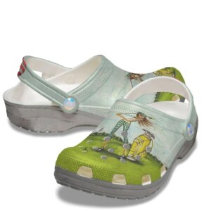 Golf Personalized Clog Custom Crocs Comfortablefashion Style Comfortable For Women Men Kid Print 3D Fancy Girl With Golf Vibes