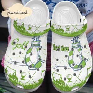 Golf Personalized Clog Custom Crocs Comfortablefashion Style Comfortable For Women Men Kid Print 3D Let’S Golf