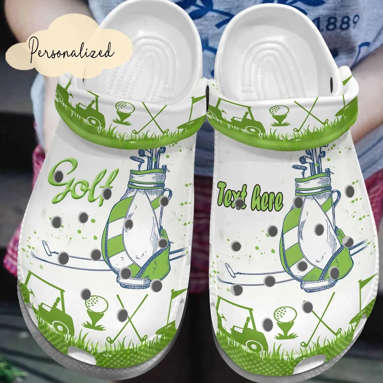 Golf Personalized Clog Custom Crocs Comfortablefashion Style Comfortable For Women Men Kid Print 3D Let’S Golf Golf Personalized Clog Custom Crocs Comfortablefashion Style Comfortable For Women Men Kid Print 3D Let’S Golf