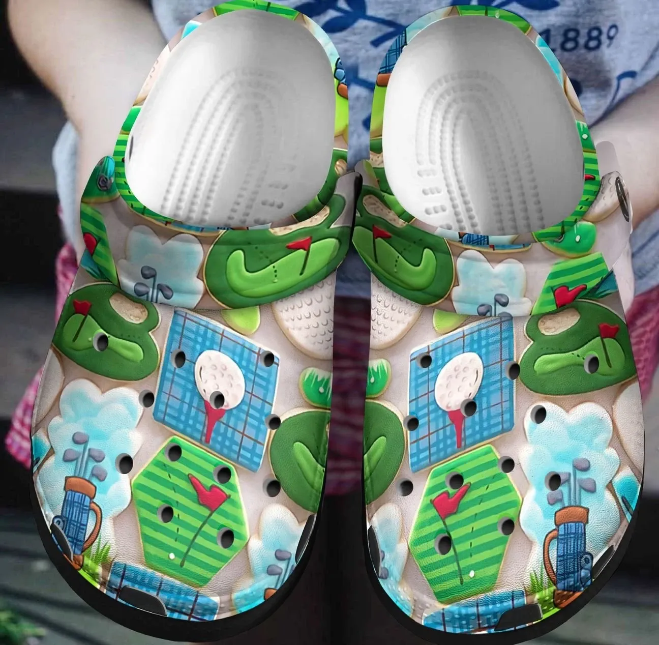 Golf Personalized Clog Custom Crocs Comfortablefashion Style Comfortable For Women Men Kid Print 3D My Lover Golf Personalized Clog Custom Crocs Comfortablefashion Style Comfortable For Women Men Kid Print 3D My Lover