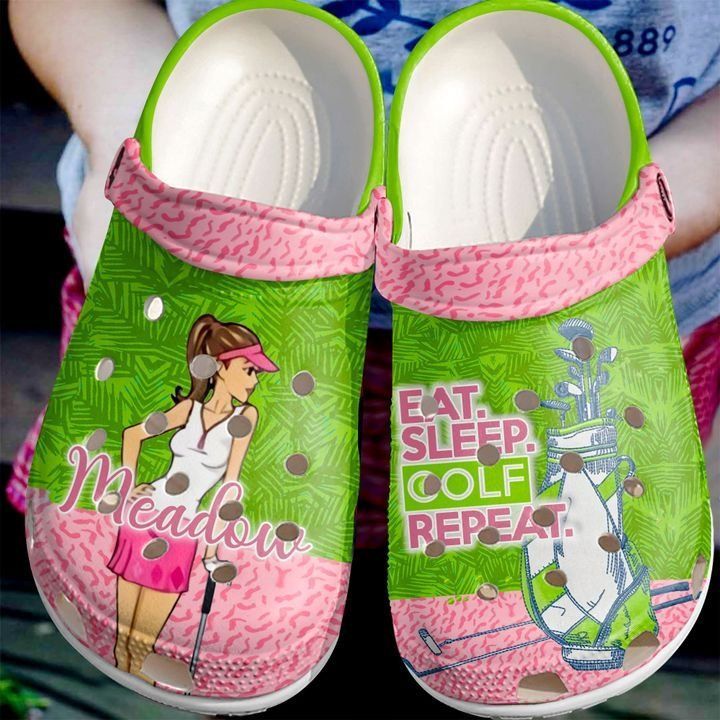 Golf Personalized Eat Sleep Sku 1184 Crocs Clog Clog Shoes Golf Personalized Eat Sleep Sku 1184 Crocs Clog Clog Shoes