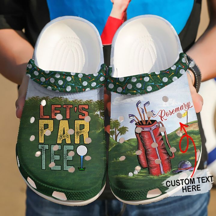 Golf Personalized Green Grass Par Tee Sku 1201 Crocs Crocband Clog Comfortable For Mens Womens Classic Clog Water Shoes Golf Personalized Green Grass Par Tee Sku 1201 Crocs Crocband Clog Comfortable For Mens Womens Classic Clog Water Shoes