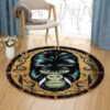 Gorilla Round Carpet Floor Rug Living Room Bedroom Decor Round Area Rug Carpet