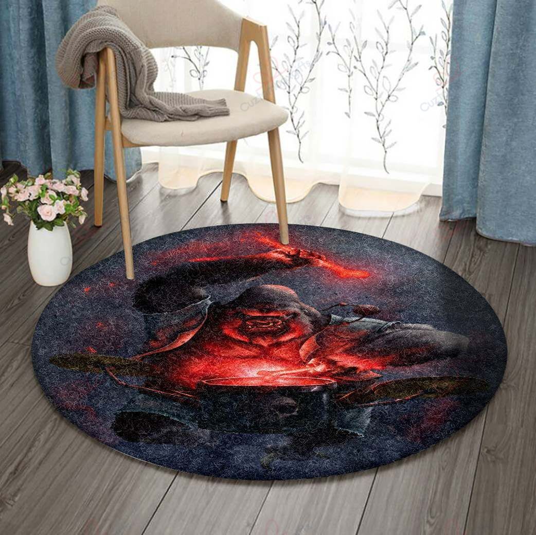 Gorilla Playing Drums Round Carpet Floor Rug Living Room Bedroom Decor Round Area Rug Carpet Gorilla Playing Drums Round Carpet Floor Rug Living Room Bedroom Decor Round Area Rug Carpet