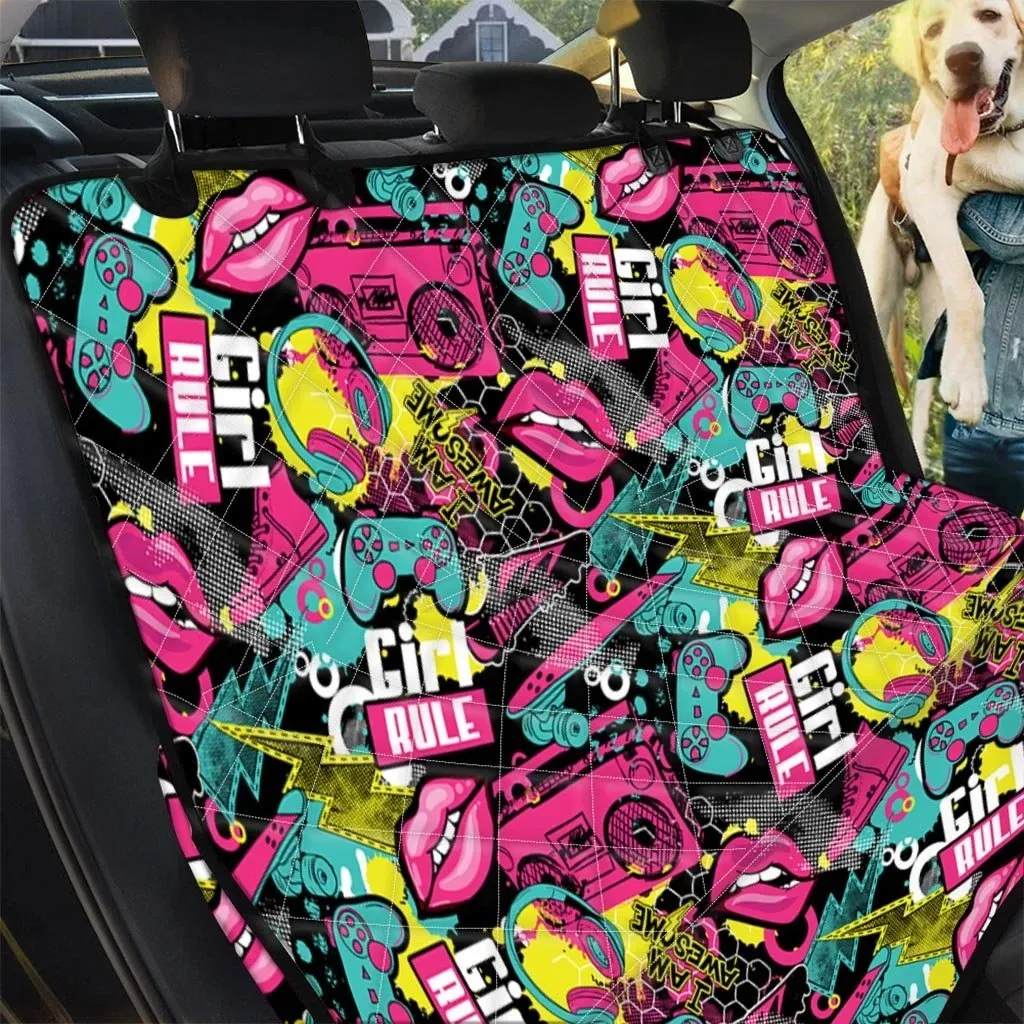 Graffiti Abstract Pattern Car Back Seat Cover Dog Car Seat Covers - 97e3e210f063 Graffiti Abstract Pattern Car Back Seat Cover Dog Car Seat Covers - 97e3e210f063