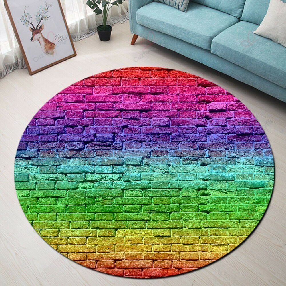 Graffiti Old Vintage Wall Round Carpet Floor Rug Living Room Bedroom Decor Round Area Rug Carpet Graffiti Old Vintage Wall Round Carpet Floor Rug Living Room Bedroom Decor Round Area Rug Carpet
