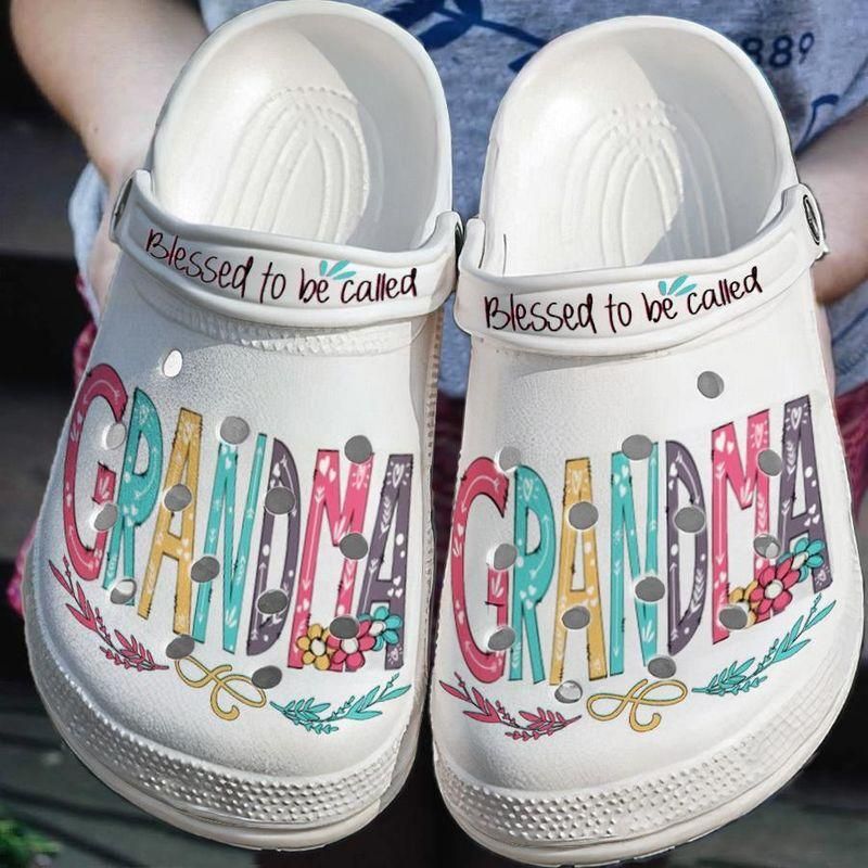 Grandma Personalize Clog Custom Crocs Clog On Sandal Fashion Style Comfortable For Women Men Kid Grandma Personalize Clog Custom Crocs Clog On Sandal Fashion Style Comfortable For Women Men Kid