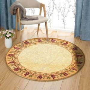 Grapes Garden Round Carpet Floor Rug Living Room Bedroom Decor Round Area Rug Carpet