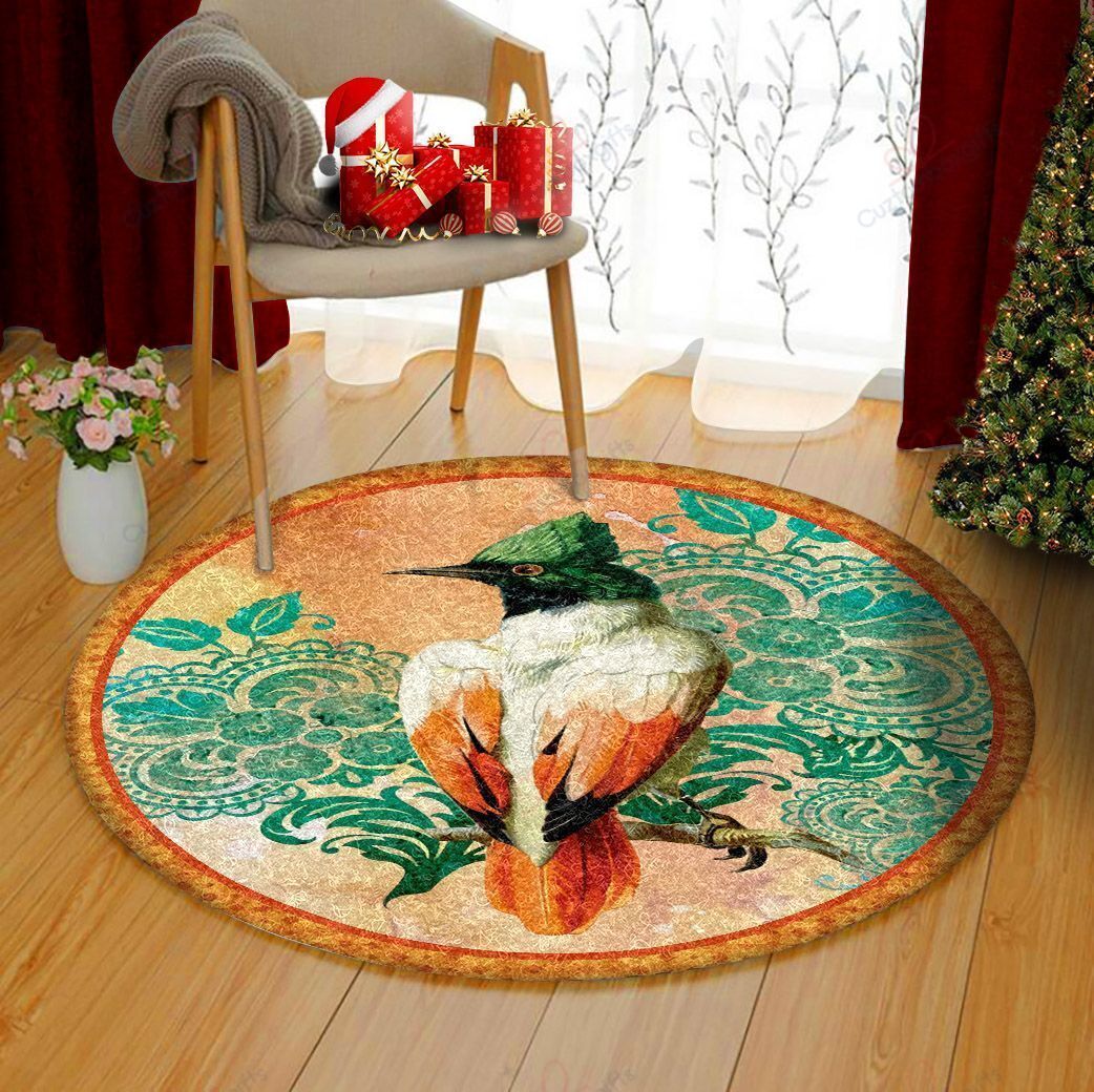 Green Bird Round Carpet Floor Rug Living Room Bedroom Decor Round Area Rug Carpet Green Bird Round Carpet Floor Rug Living Room Bedroom Decor Round Area Rug Carpet