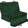 Green Dragon Scales Pattern Print Pet Car Back Seat Cover - 07e0bec84513