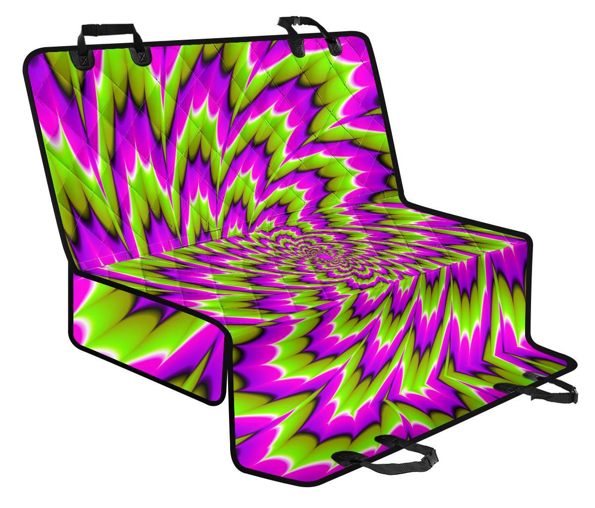 Green Explosion Moving Optical Illusion Pet Car Back Seat Cover - 4c97782f25ef Green Explosion Moving Optical Illusion Pet Car Back Seat Cover - 4c97782f25ef