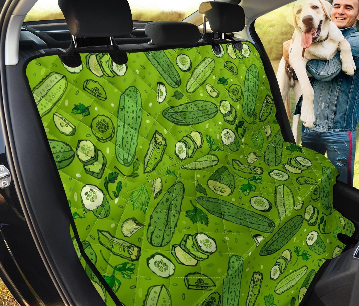 Green Pickle Cucumber Car Back Seat Cover Dog Car Seat Covers - ab58feb0845d Green Pickle Cucumber Car Back Seat Cover Dog Car Seat Covers - ab58feb0845d