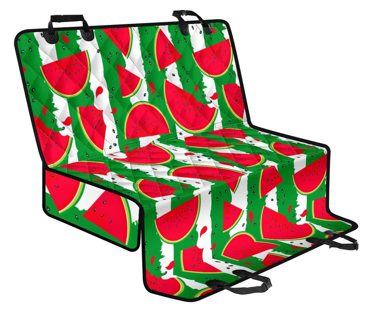 Green Stripes Watermelon Pattern Print Pet Car Back Seat Cover - 8dbb9ddf1447 Green Stripes Watermelon Pattern Print Pet Car Back Seat Cover - 8dbb9ddf1447
