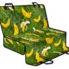 Green Tropical Banana Pattern Print Pet Car Back Seat Cover - f85eb2477aae