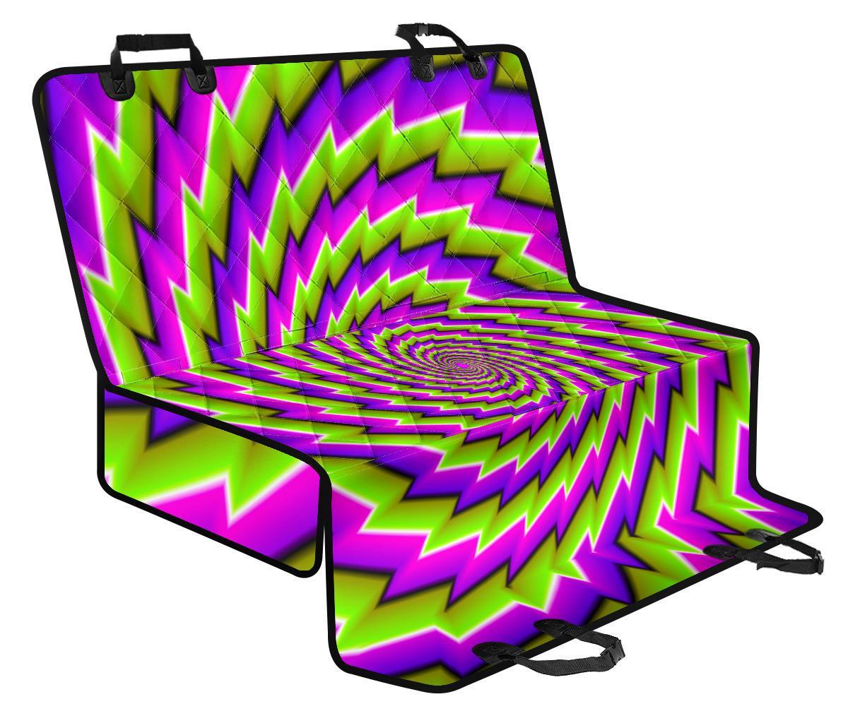 Green Twisted Moving Optical Illusion Pet Car Back Seat Cover - fdb6112942f5 Green Twisted Moving Optical Illusion Pet Car Back Seat Cover - fdb6112942f5