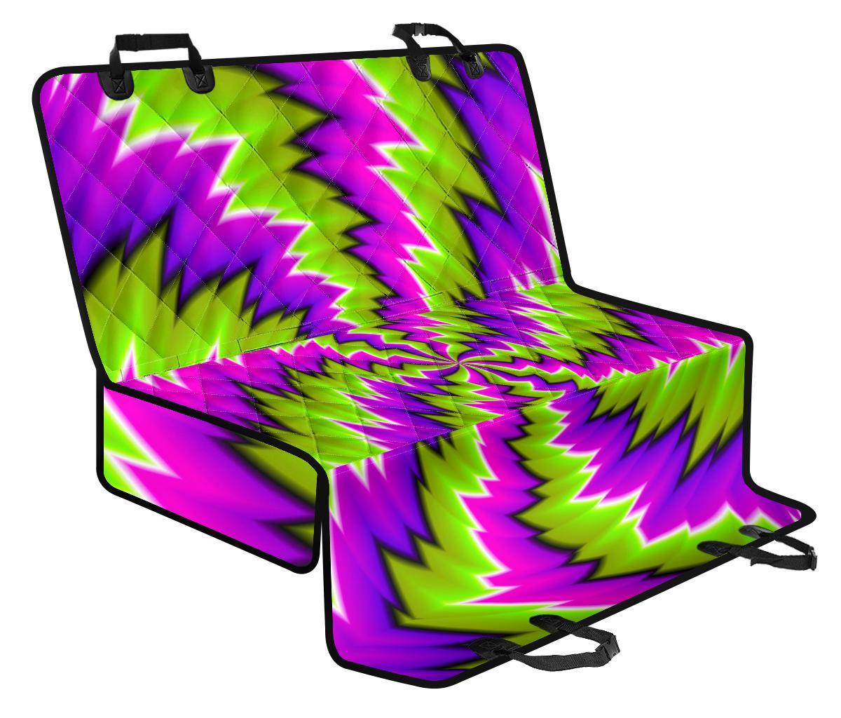 Green Vortex Moving Optical Illusion Pet Car Back Seat Cover - b060b787291d Green Vortex Moving Optical Illusion Pet Car Back Seat Cover - b060b787291d