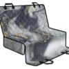 Grey Gold Liquid Marble Print Pet Car Back Seat Cover - 59c9d8b7cae6