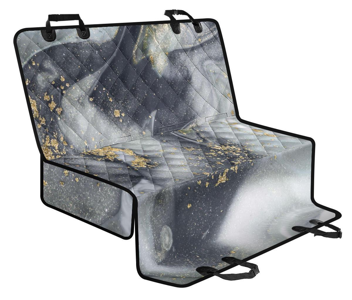 Grey Gold Liquid Marble Print Pet Car Back Seat Cover - 59c9d8b7cae6 Grey Gold Liquid Marble Print Pet Car Back Seat Cover - 59c9d8b7cae6