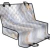 Grey Marble Print Pet Car Back Seat Cover - 2c8ce7ce6f06
