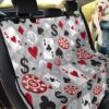 Grey Table Casino Cards Car Back Seat Cover Dog Car Seat Covers - 482cc8b729b5