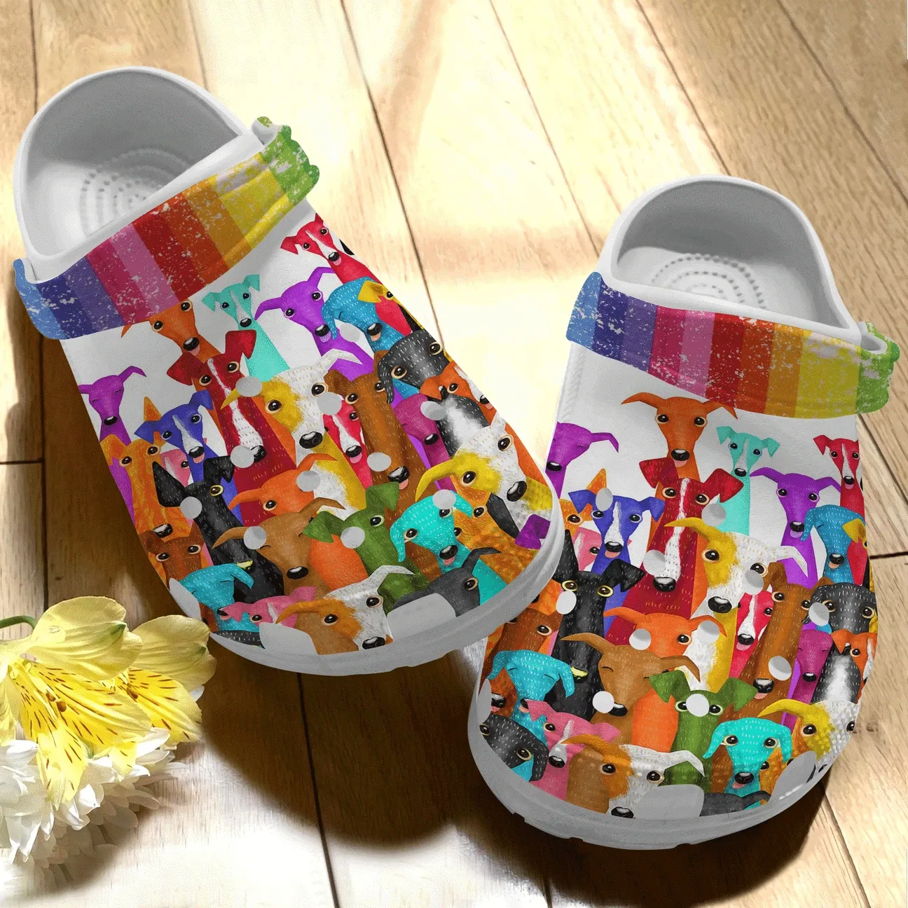 Greyhound Personalize Clog Custom Crocs Fashionstyle Comfortable For Women Men Kid Print 3D Multi Greyhound Greyhound Personalize Clog Custom Crocs Fashionstyle Comfortable For Women Men Kid Print 3D Multi Greyhound
