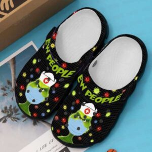 Grinch Nurse Ew People Crocs Clog Clog Shoes