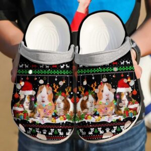 Guinea Pig Christmas Sku 1228 Crocs Clog Clog Shoes