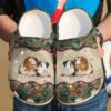 Guinea Pig Indian Boho Sku 1233 Crocs Crocband Clog Comfortable For Mens Womens Classic Clog Water Shoes