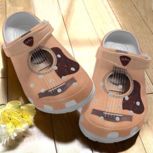 Guitar Personalize Clog Custom Crocs Fashionstyle Comfortable For Women Men Kid Print 3D Whitesole My Soul