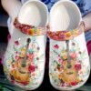 Guitar Personalized Floral Sku 1236 Crocs Clog Clog Shoes