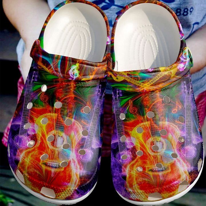 Guitarist Guitar Neon Sku 1240 Crocs Crocband Clog Comfortable For Mens Womens Classic Clog Water Shoes Guitarist Guitar Neon Sku 1240 Crocs Crocband Clog Comfortable For Mens Womens Classic Clog Water Shoes