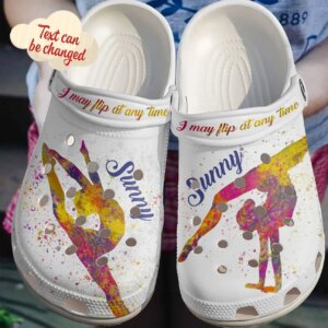 Gymnast Personalize Clog Custom Crocs Fashionstyle Comfortable For Women Men Kid Print 3D Personalized Follow The Rhythm