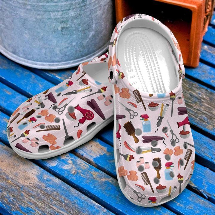 Hair Stylist Hairstylist Pattern Sku 1253 Crocs Crocband Clog Comfortable For Mens Womens Classic Clog Water Shoes Hair Stylist Hairstylist Pattern Sku 1253 Crocs Crocband Clog Comfortable For Mens Womens Classic Clog Water Shoes