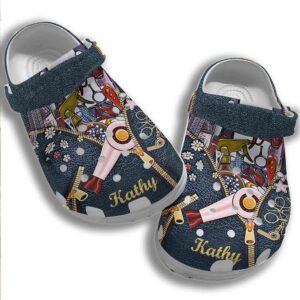 Hairstylist Crocs Clog Shoes Customize Name –  My Best Skill Shoes Crocbland Clog Birthday Gifts For Men Women
