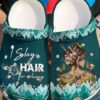 Hairstylist I Slay Hair For Living Crocs Crocband Clog Clog Comfortable For Mens And Womens Classic Clog Water Shoes Comfortable