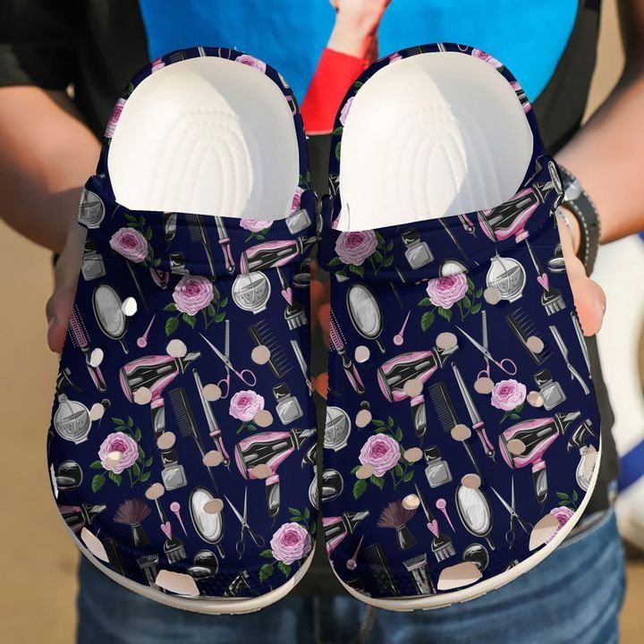 Hairstylist Pattern Sku 1252 Crocs Crocband Clog Comfortable For Mens Womens Classic Clog Water Shoes Hairstylist Pattern Sku 1252 Crocs Crocband Clog Comfortable For Mens Womens Classic Clog Water Shoes