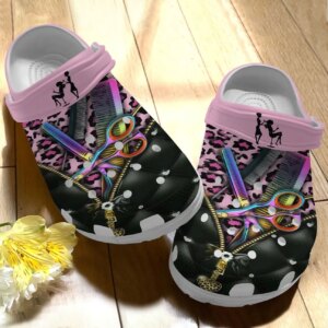 Hairstylist Personalize Clog Custom Crocs Fashionstyle Comfortable For Women Men Kid Print 3D Whitesole Hair Dresser