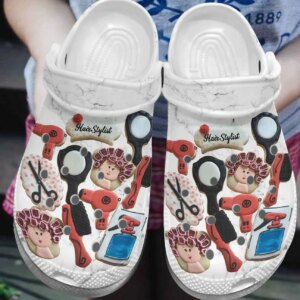 Hairstylist Personalized Clog Custom Crocs Comfortablefashion Style Comfortable For Women Men Kid Print 3D Lady