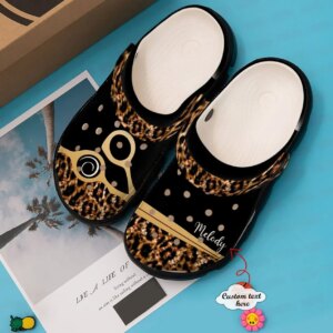 Hairstylist Personalized Clog Custom Crocs Comfortablefashion Style Comfortable For Women Men Kid Print 3D Leopard Hairstylist