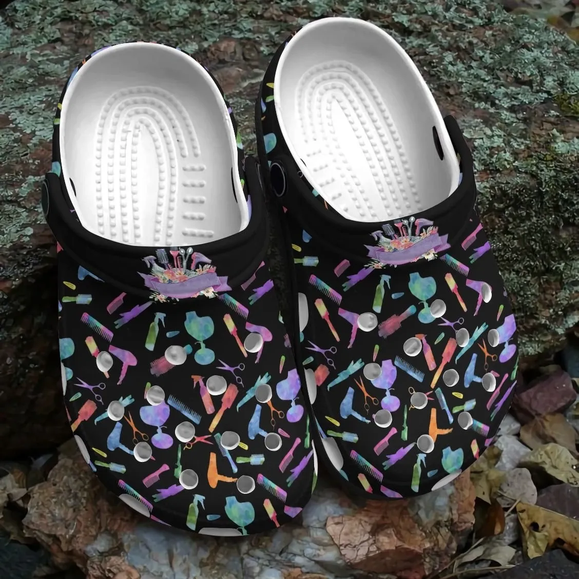 Hairstylist Personalized Clog Custom Crocs Comfortablefashion Style Comfortable For Women Men Kid Print 3D Love Is In The Hair Hairstylist Personalized Clog Custom Crocs Comfortablefashion Style Comfortable For Women Men Kid Print 3D Love Is In The Hair
