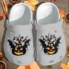 Halloween Cartoon Bat Shoes Clog – Crocs Clog Crocband Clog Birthday Gift For Boy Girl