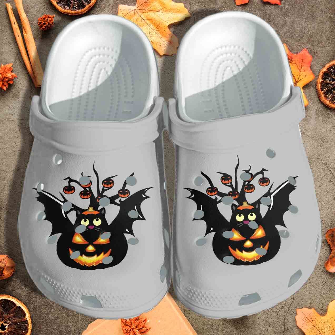 Halloween Cartoon Bat Shoes Clog – Crocs Clog Crocband Clog Birthday Gift For Boy Girl Halloween Cartoon Bat Shoes Clog – Crocs Clog Crocband Clog Birthday Gift For Boy Girl