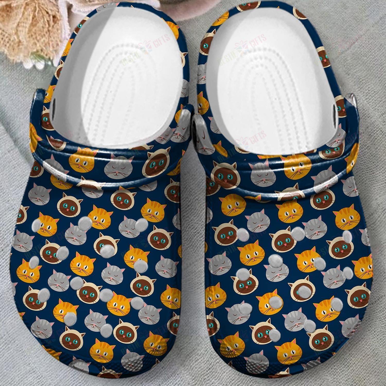 Halloween Cats Crocs Clog Classic Clogs Shoes Halloween Cats Crocs Clog Classic Clogs Shoes