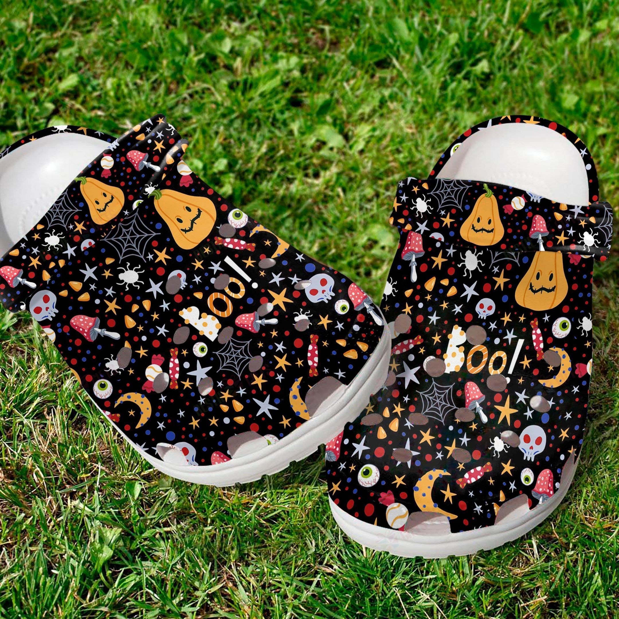 Halloween Crocs Clog Classic Clogs Shoes Halloween Crocs Clog Classic Clogs Shoes