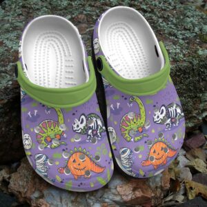 Halloween Dinosaur Personalized Clog Custom Crocs Comfortablefashion Style Comfortable For Women Men Kid Print 3D