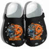 Halloween Pumpkin Skull Face Tattoo Shoes Clog – Halloween Crocs Clog Crocband Clog Birthday Gift For Man Boy