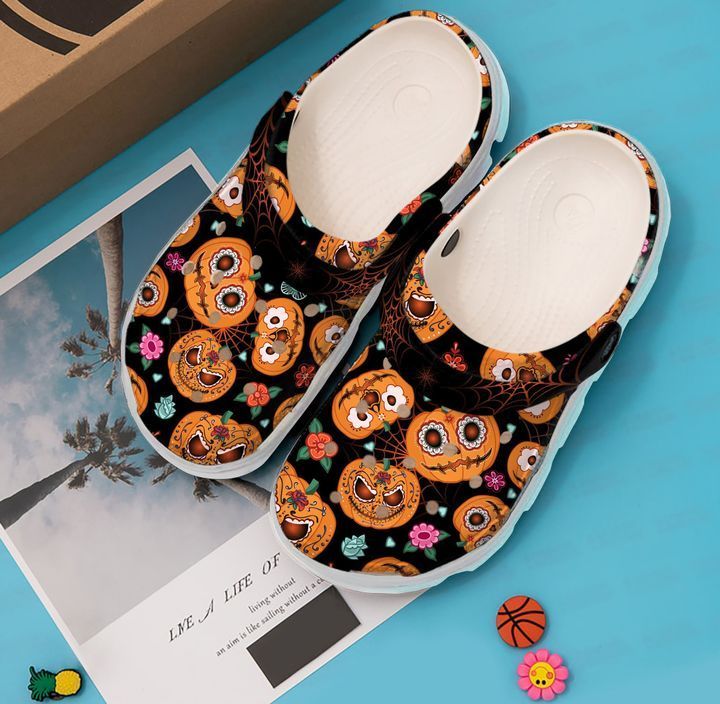 Halloween Scary Pumpkin Sku 1276 Crocs Clog Clog Shoes Halloween Scary Pumpkin Sku 1276 Crocs Clog Clog Shoes