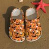 Halloween Seamless Pattern Sku 1271 Crocs Crocband Clog Comfortable For Mens Womens Classic Clog Water Shoes