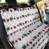 Hampshire Pig And Heart 3d Patterns Design Car Back Seat Cover Dog Car Seat Covers - becf15ff50b5